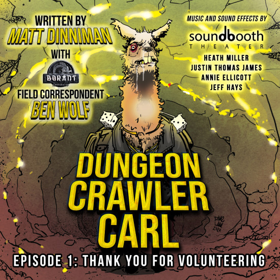 Dungeon Crawler Carl Audio Immersion Tunnel By Matt Dinniman “Cassette” USB