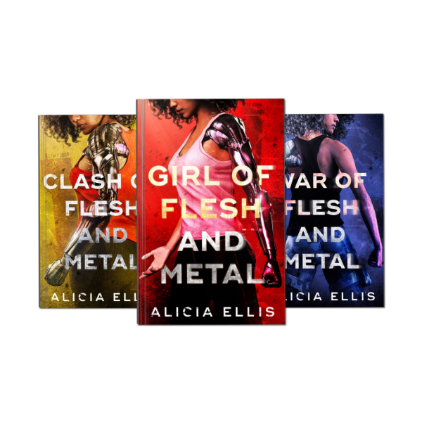 Flesh and Metal: A Young Adult Sci-Fi Mystery Trilogy